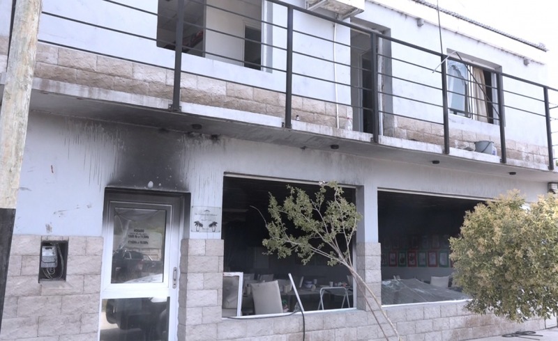 Quedan 7 internados por el incendio en el geri�trico