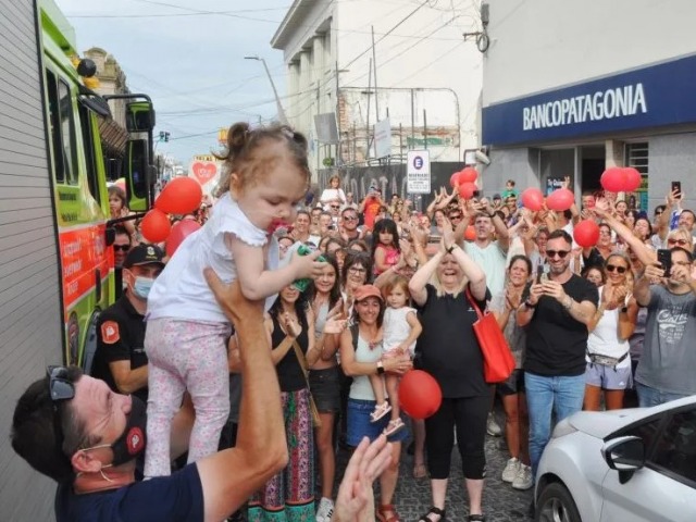 In�s volvi� a su casa y Tandil la recibi� a pura emoci�n