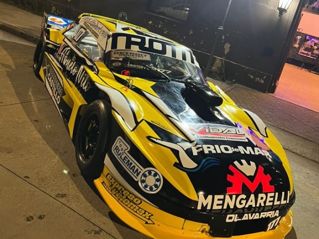 Nicol�s Villamayor present� su auto para el TC Mouras