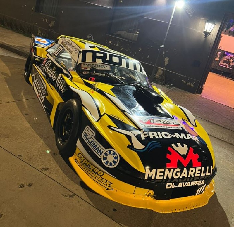 Nicol�s Villamayor present� su auto para el TC Mouras