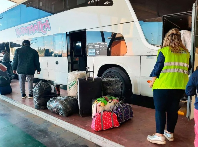 Pasajeros de larga distancia deber�n registrar su equipaje