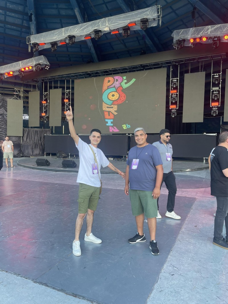 �Ya con haber cantado ac� nos sentimos ganadores�