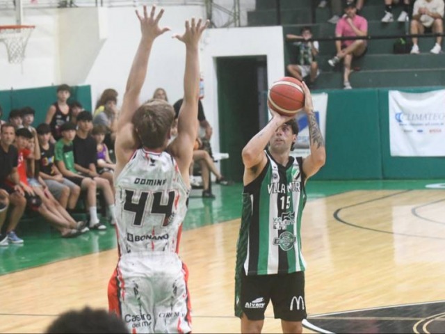 Diez puntos de Tambucci para la victoria de Villa Mitre