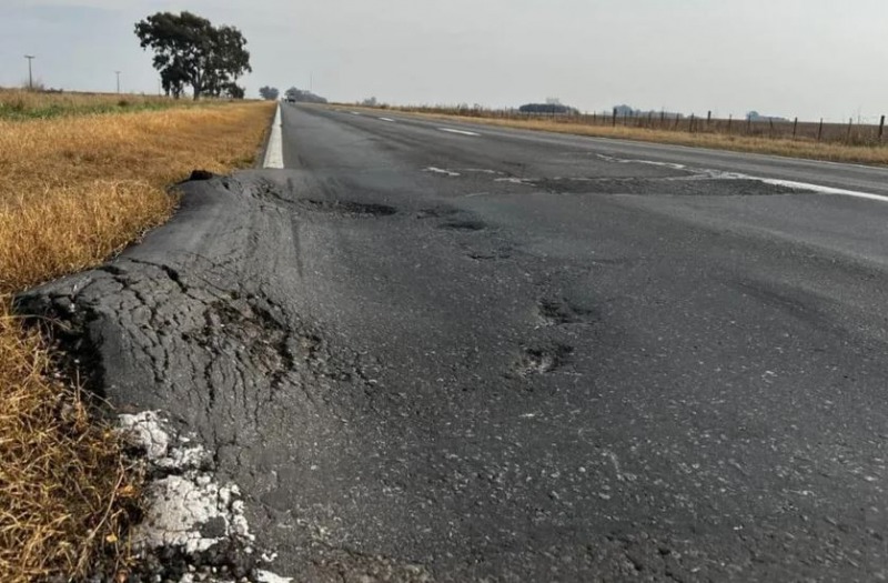 El 65% de las rutas nacionales est�n en mal estado