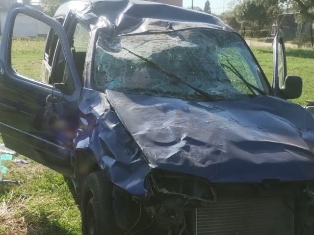 Ciclistas olavarrienses sufrieron un vuelco camino a San Juan