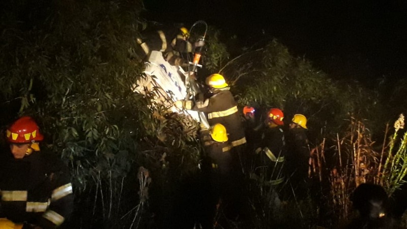 Camionero de Loma Negra involucrado en un accidente fatal