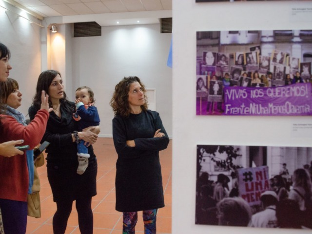 Se realiza la muesta �3J - 10 a�os de Ni Una Menos�