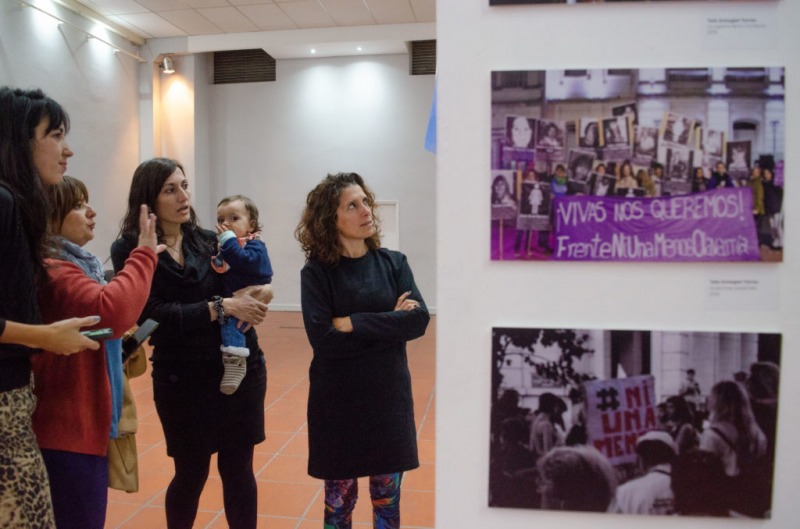 Se realiza la muesta �3J - 10 a�os de Ni Una Menos�