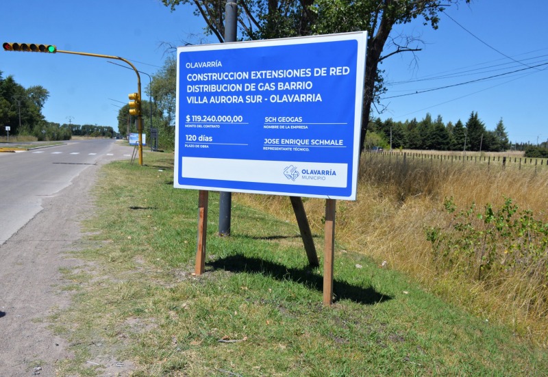 Villa Aurora Sur: comenz� la construcci�n de red de gas
