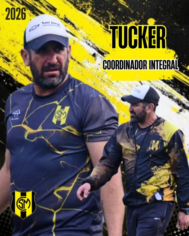 Roberto Tucker es el coordinador integral del f�tbol de San Mart�n