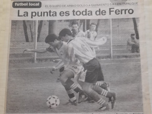 La haza�a de Atilio Aresi: goles ol�mpicos de derecha y de zurda