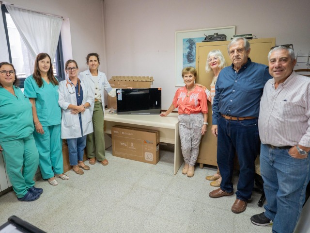 El Hospital recibi� artefactos donados por la Cooperadora