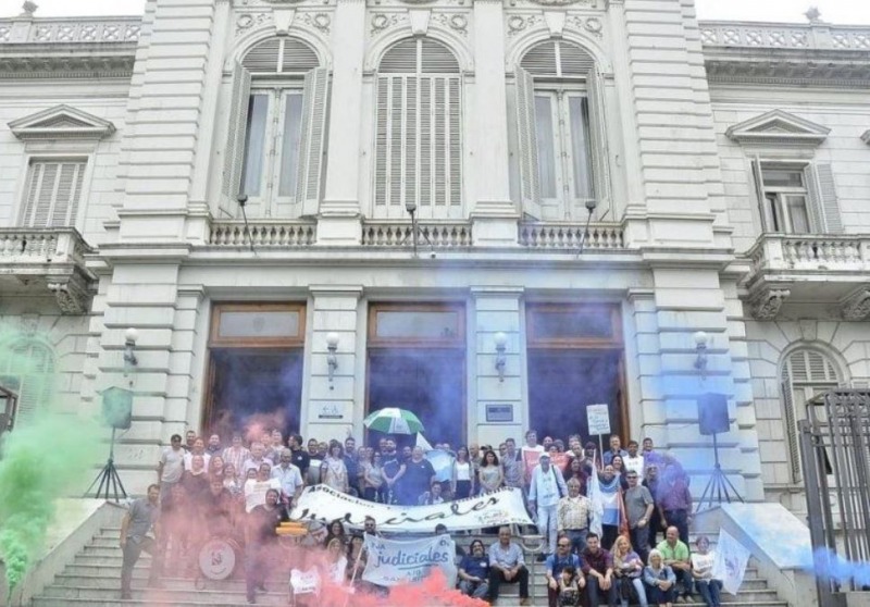 Paritarias bonaerenses: los judiciales confirmaron el paro