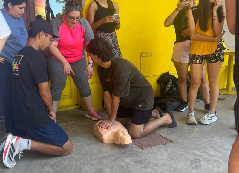 Jornada abierta de Capacitaci�n en RCP y uso de desfibrilador