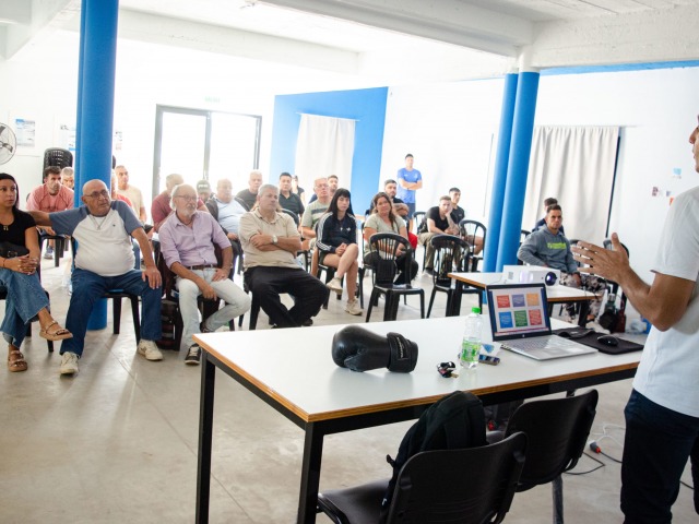 Se concret� la jornada sobre �Nuevo reglamento de boxeo�