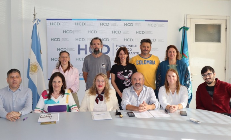 Se present� en el HCD el Concejo Deliberante Estudiantil 2026