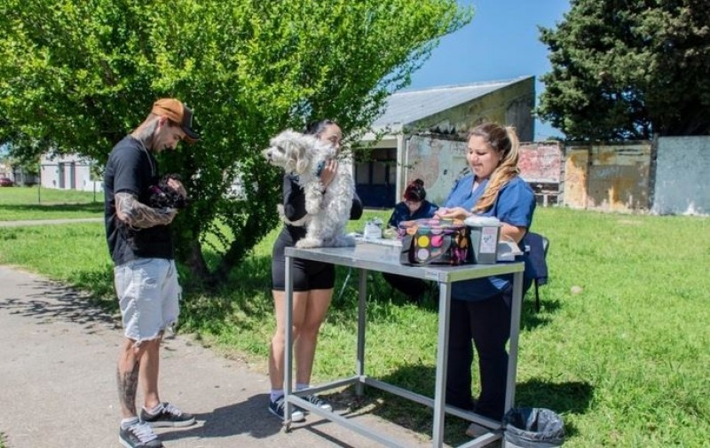 Bloqueo y puesto de vacunaci�n antirr�bica, para este martes