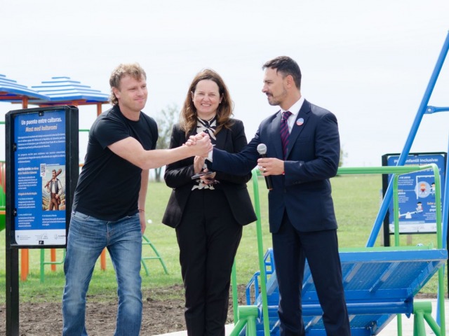 El intendente Wesner recibi� a la embajadoran de Eslovenia