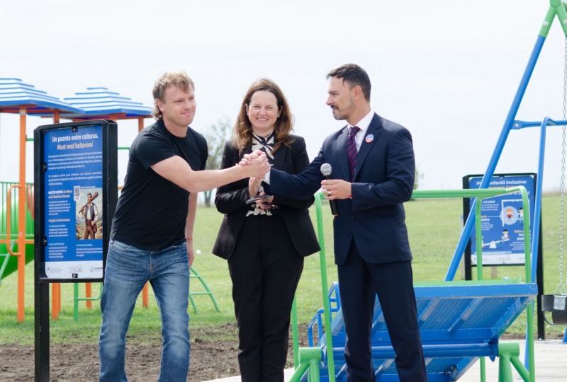 El intendente Wesner recibi� a la embajadoran de Eslovenia