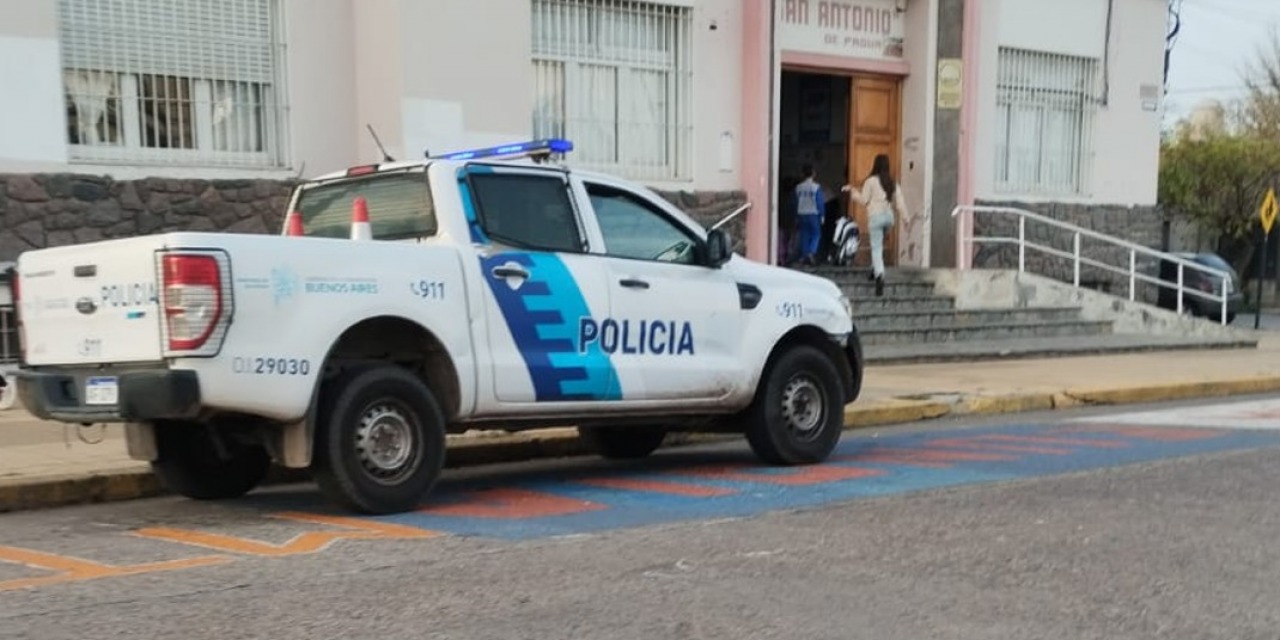 Una ma�ana distinta en el ingreso a clases