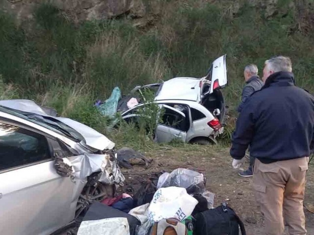 Dos olavarrienses involucrados en un choque fatal en la Ruta 76