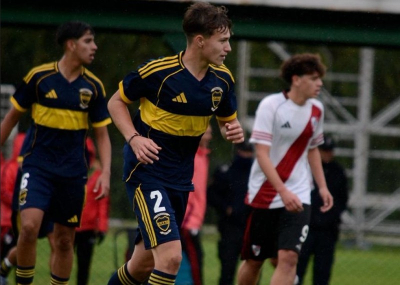 Franco Corrales ya sabe lo que es hacer un gol en un supercl�sico