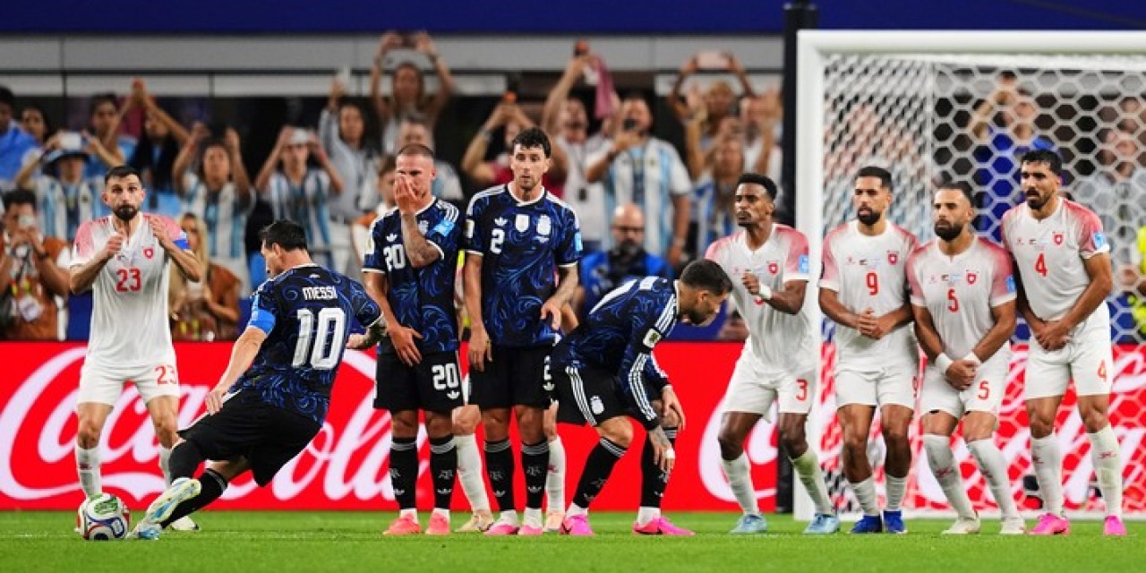 Argentina venci� a Jordania y cerr� la fase de grupos con puntaje ideal