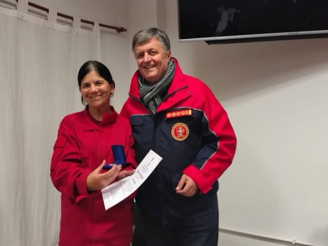 Bomberos argentinos cumplieron su misi�n en Venezuela