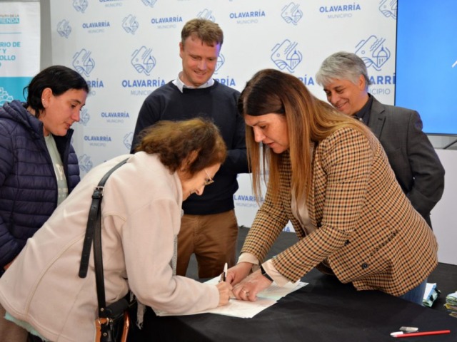 Se realizar� un nuevo acto de firma de escrituras