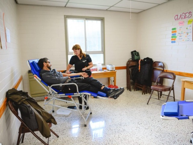 Libertas y una campa�a de donaci�n de sangre