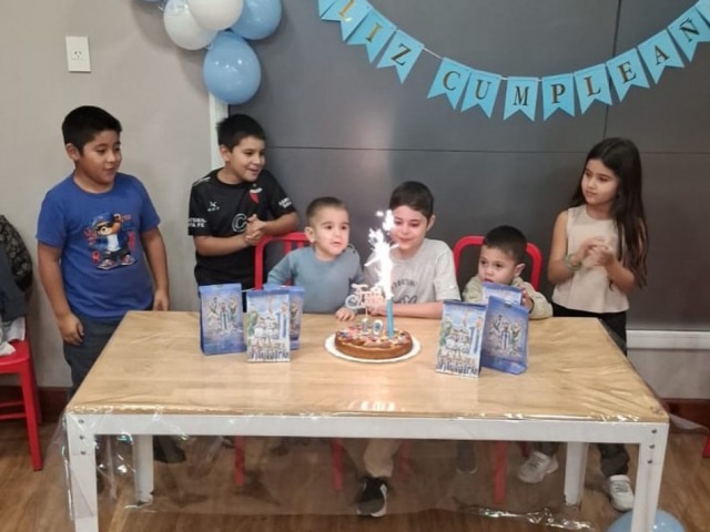 La Casa Ronald McDonald celebr� el regreso de Santi a Olavarr�a