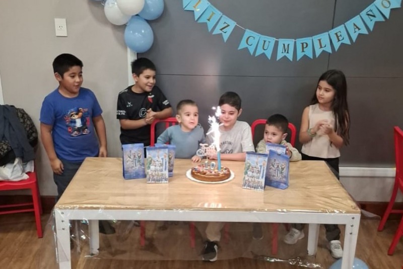 La Casa Ronald McDonald celebr� el regreso de Santi a Olavarr�a