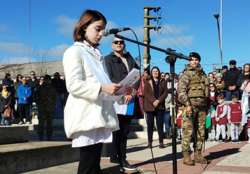 Olavarr�a homenaje� al m�s grande de los argentinos