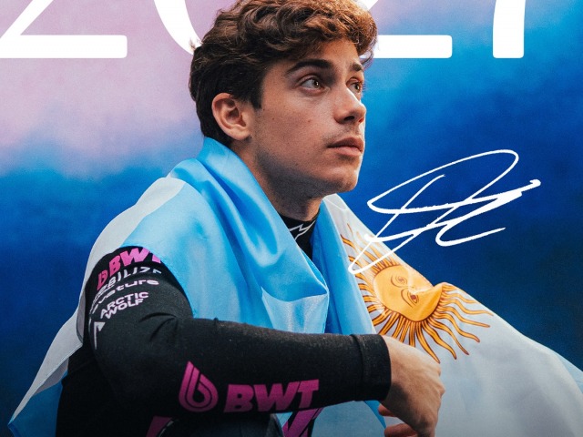Alpine confirm� a Franco Colapinto como piloto para 2027