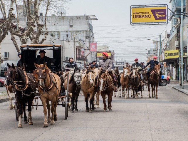 Los gauchos peregrinos parten a Luj�n el mi�rcoles 16
