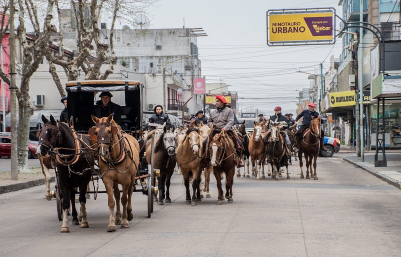 Los gauchos peregrinos parten a Luj�n el mi�rcoles 16