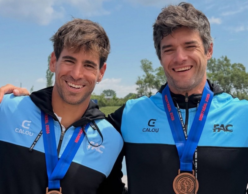 Otra medalla dorada para Agust�n Vernice en los Odesur