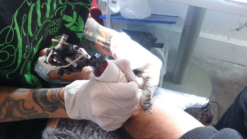 Fin de semana a puro tatuaje en el Centro Cultural